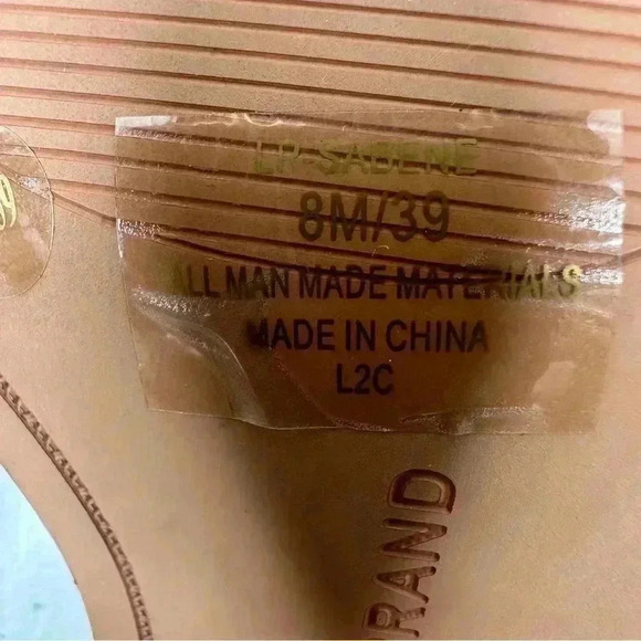 NWT Lucky Brand Women's Sabene Strappy High
Heel Sandals Buckle Closure Sz 8M/39 - Picture 10 of 15